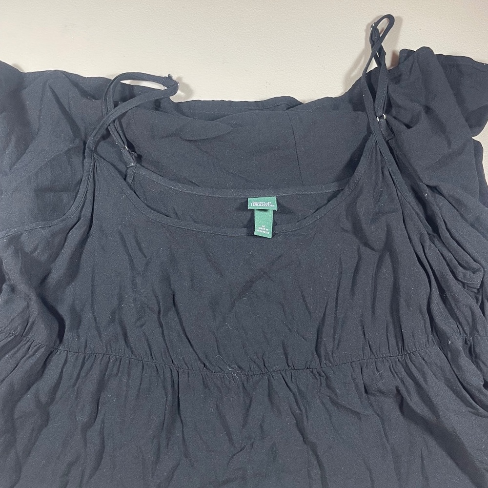 Target- Black Flowy Dress